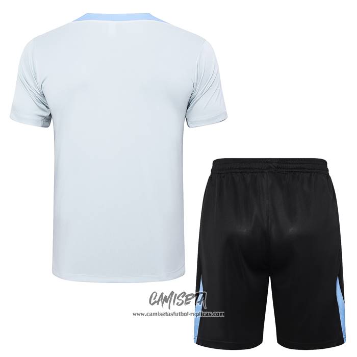 Chandal del Tottenham Hotspur 2024-2025 Manga Corta Gris - Pantalon Corto